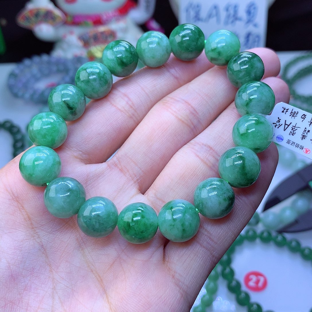 翡翠毛衣链未镶嵌卡12.5