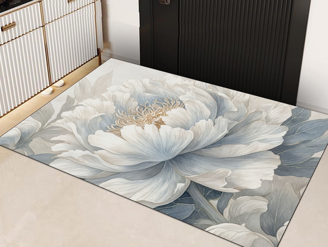 D204【100*140cm】硅藻泥地垫客厅卧室防滑厨房玄关卧室毯