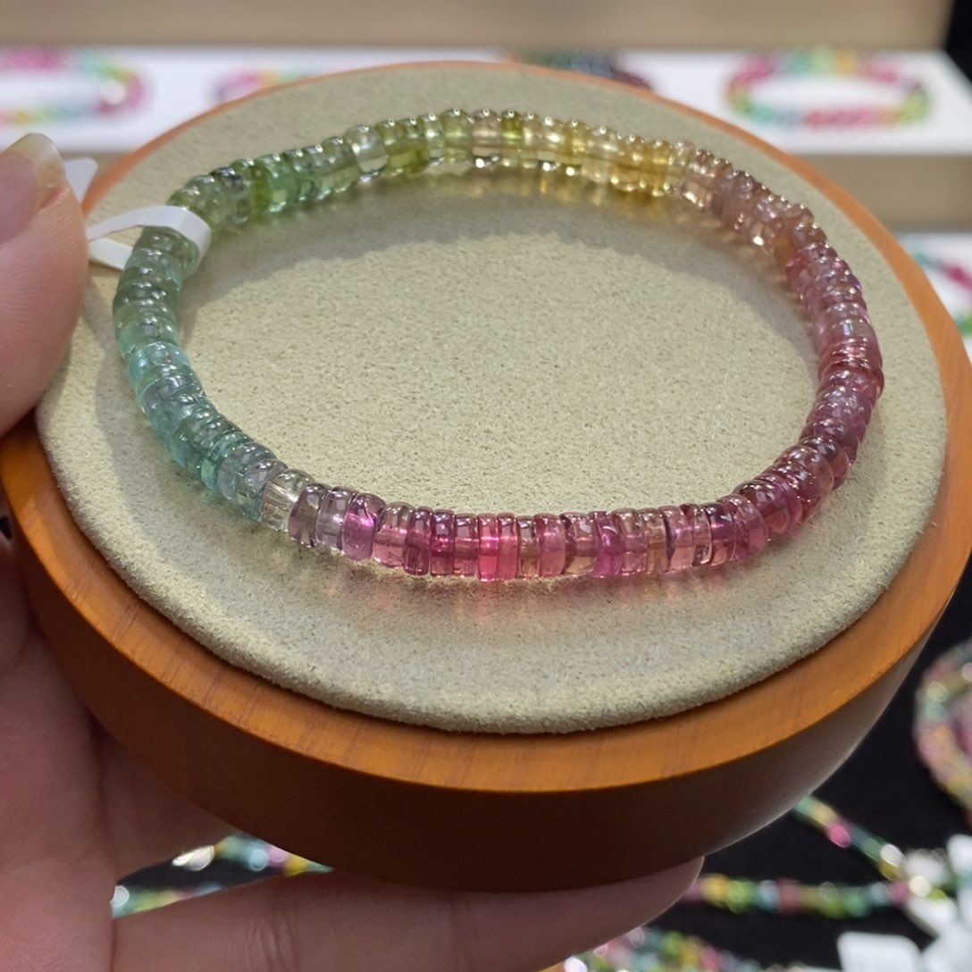 【闪购商品】碧玺手串未镶嵌两天看货期