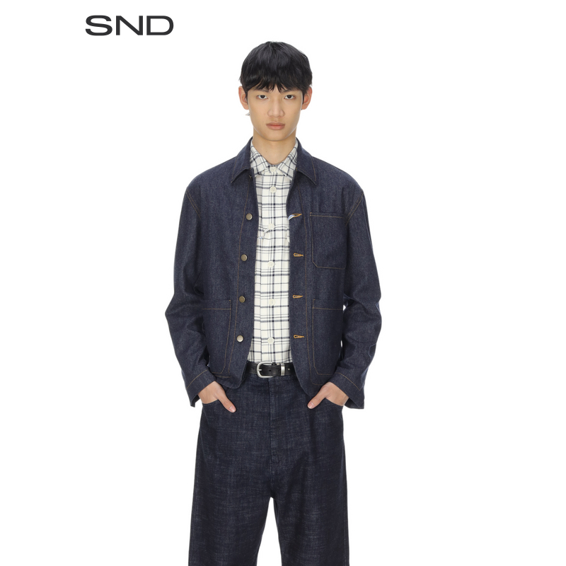 【Meta Campania Collective 设计师品牌】SND AW25 口袋牛仔外套