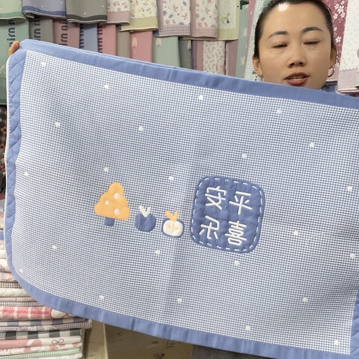 棉特价促销蓝色平安喜乐