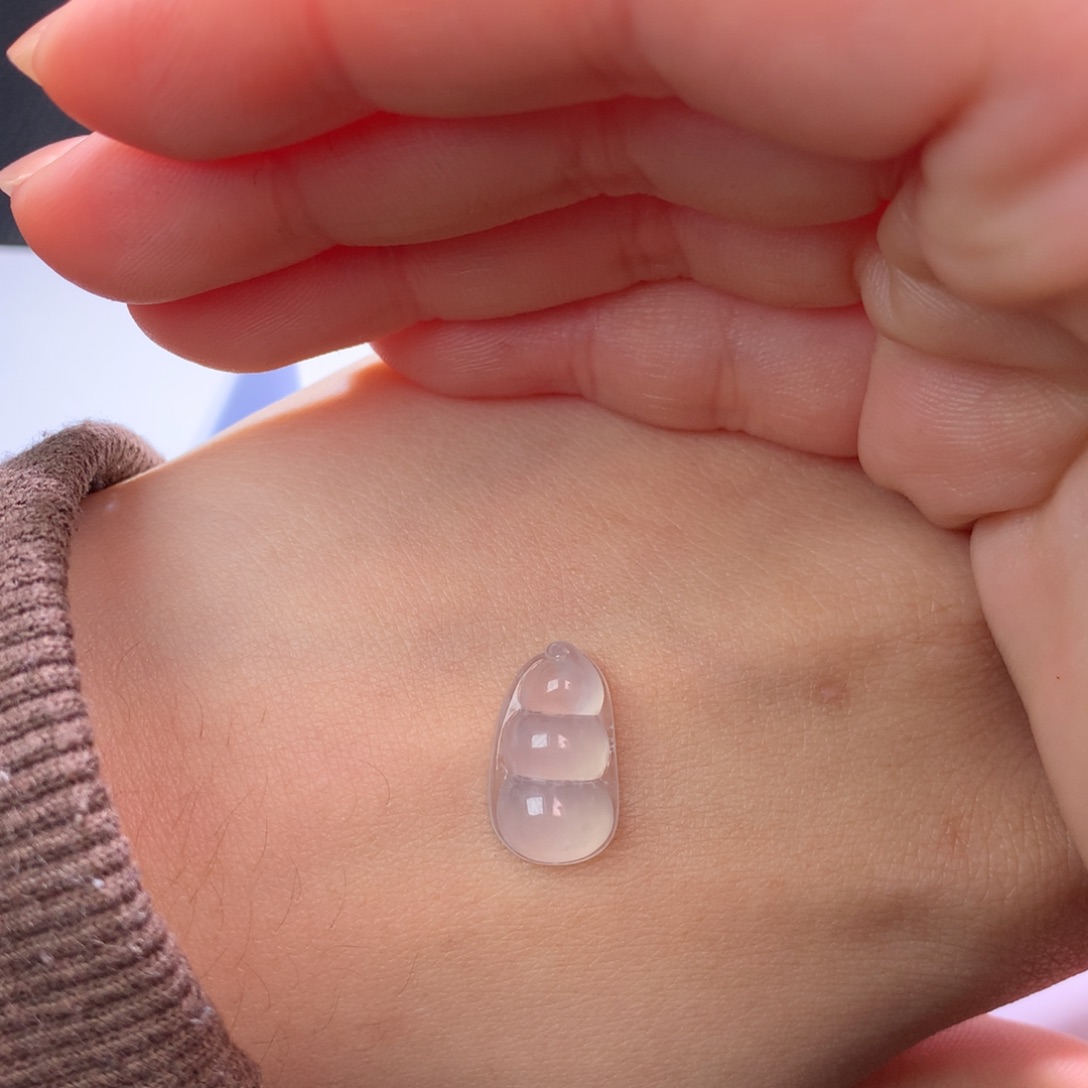 翡翠未镶嵌套链翡翠