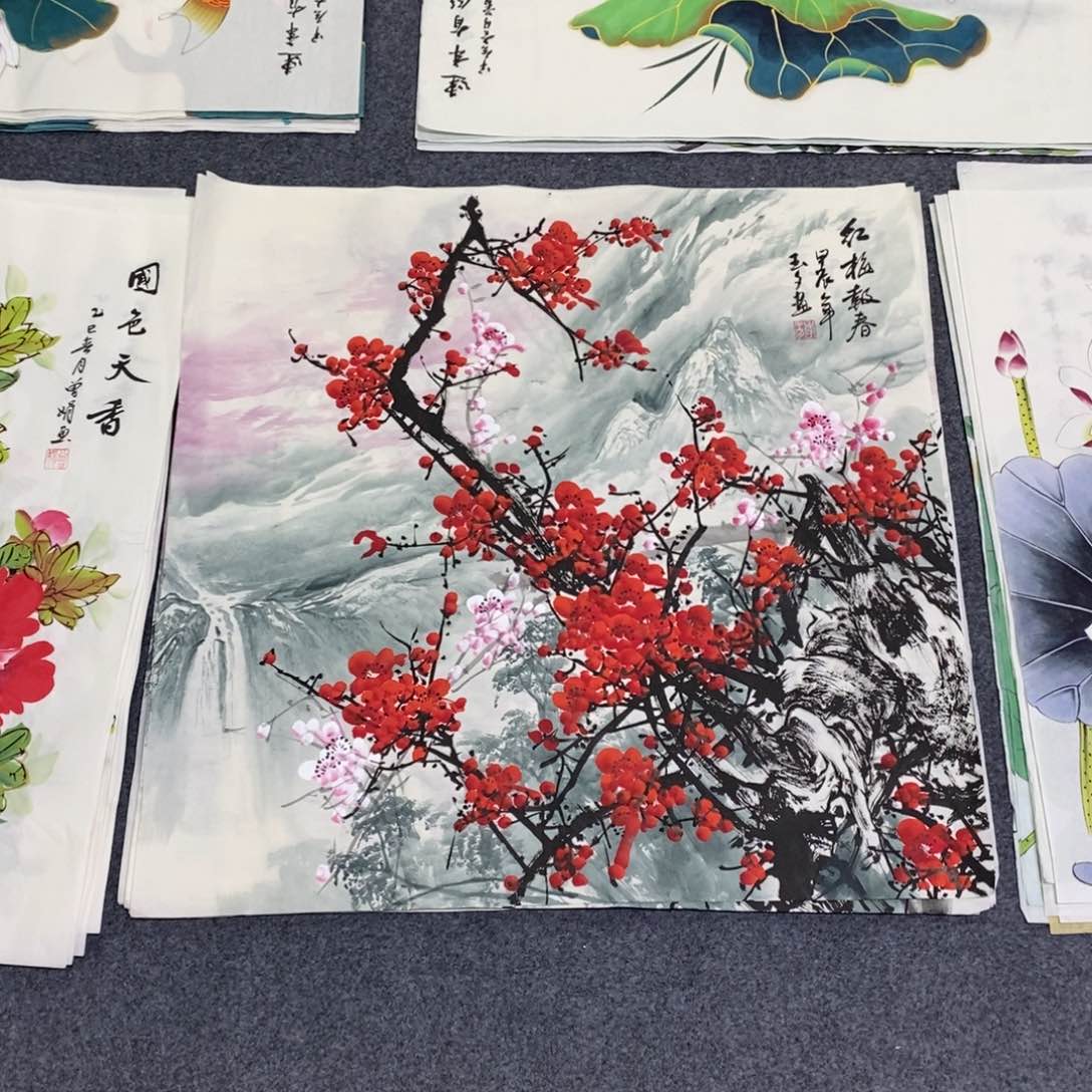 国画68✖️68山水梅花画画画画画画画画