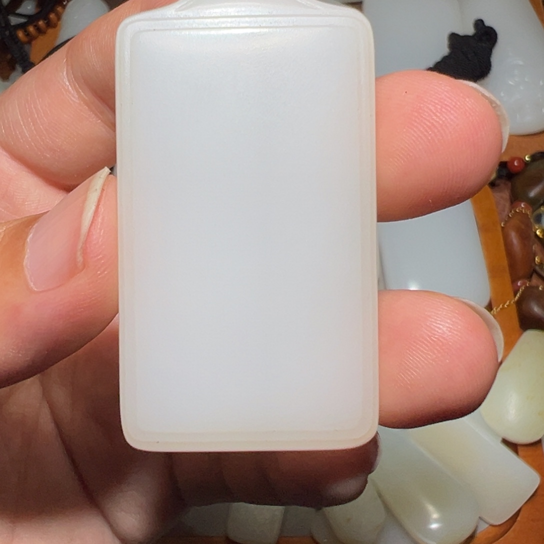 新***械未镶嵌和田玉挂件