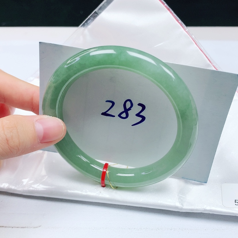 【闪购商品】翡翠未镶嵌手镯（圆镯）天然缅甸a货手镯55+