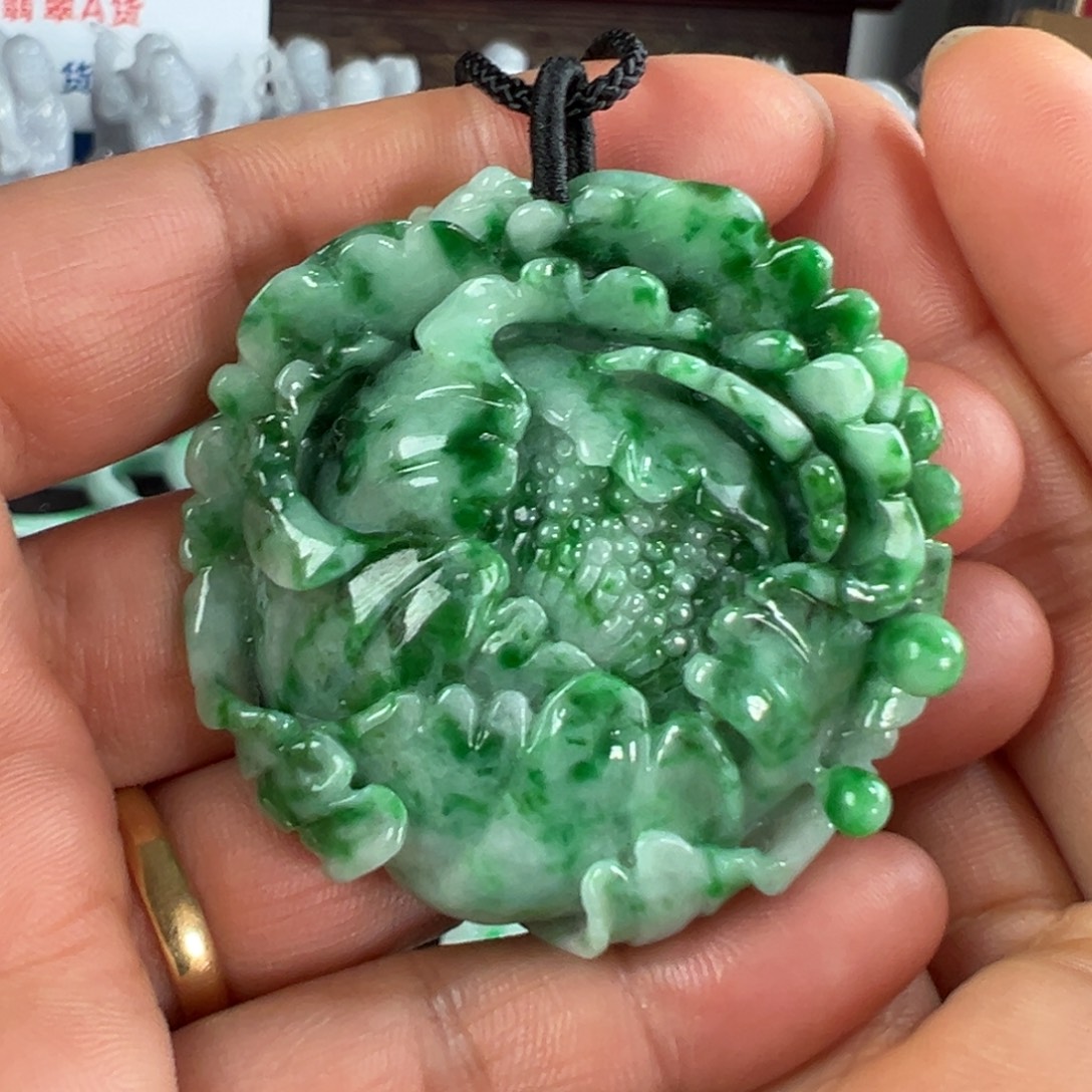 翡翠未镶嵌手镯天然翡翠挂件