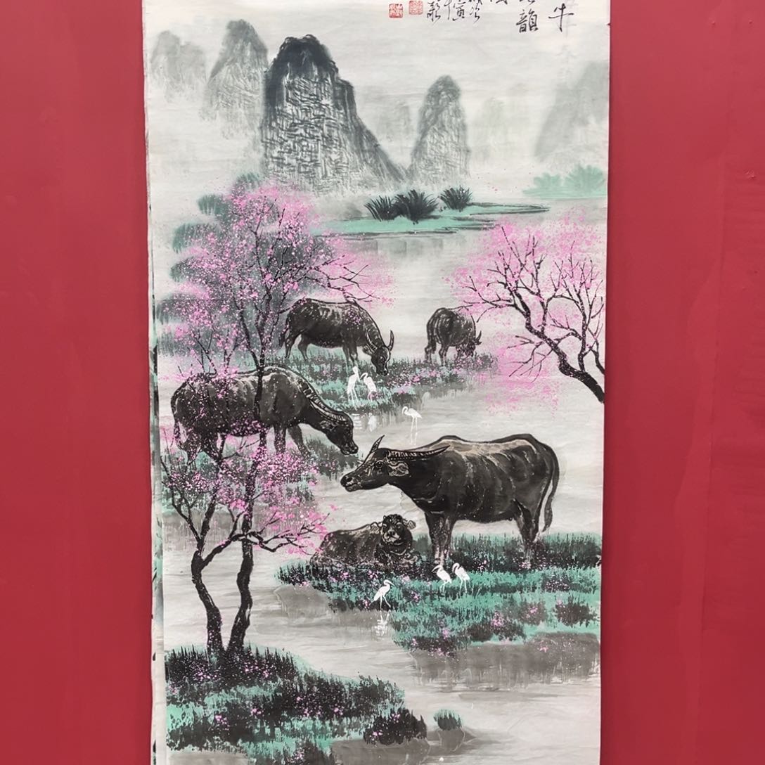 国画国画作品集一个由