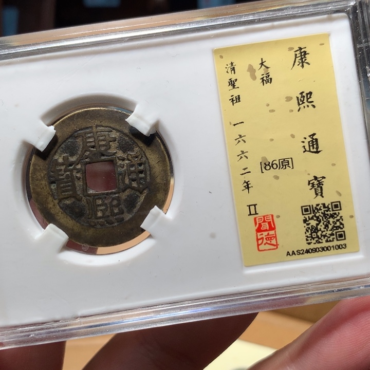 铜琳琅古泉康熙大福1003