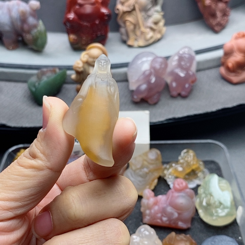 【闪购商品】未镶嵌吊坠定制玛瑙