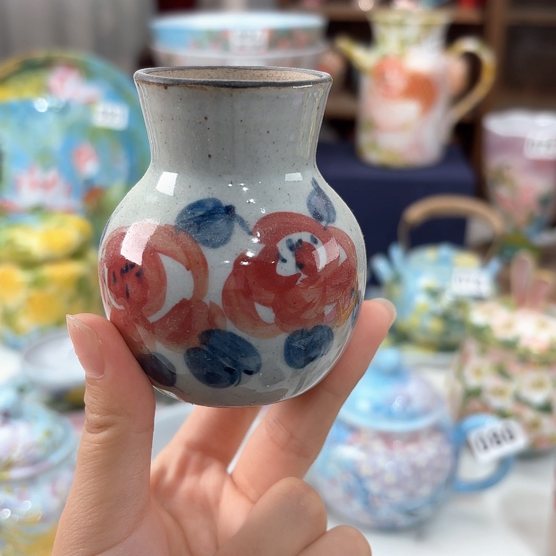 景德镇手绘高温釉下彩陶瓷茶具