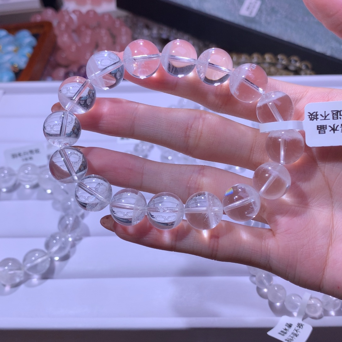 祈***祁水晶手串未镶嵌水晶