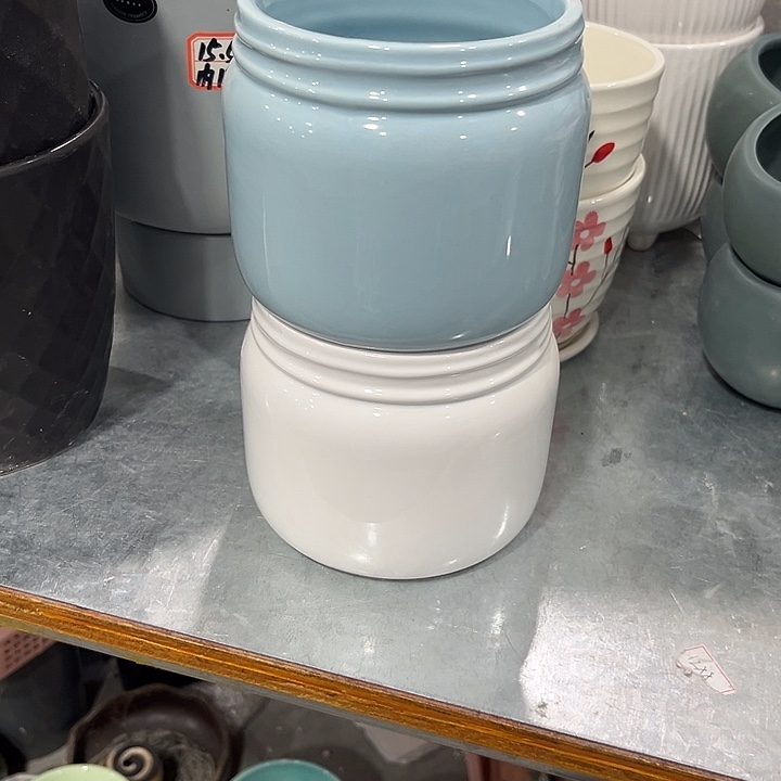 有孔！！全场福利价陶瓷花盆10包邮