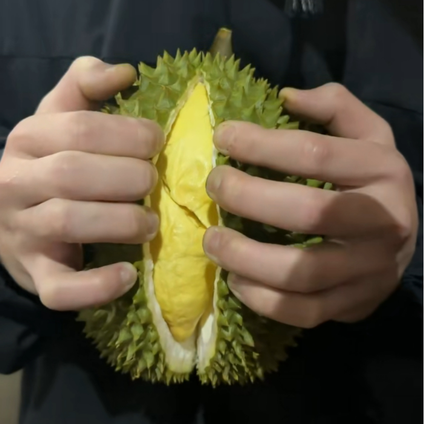 【一物一拍】泰国空运老树青尼王鲜榴莲 【核大肉香】粘糯丝滑 2斤起新鲜青尼泰国东部