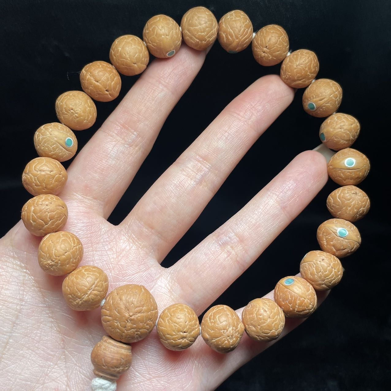 【小桃红专属】 LM77025-凤眼菩提镶嵌菩提手持-多样性发一件-12mm