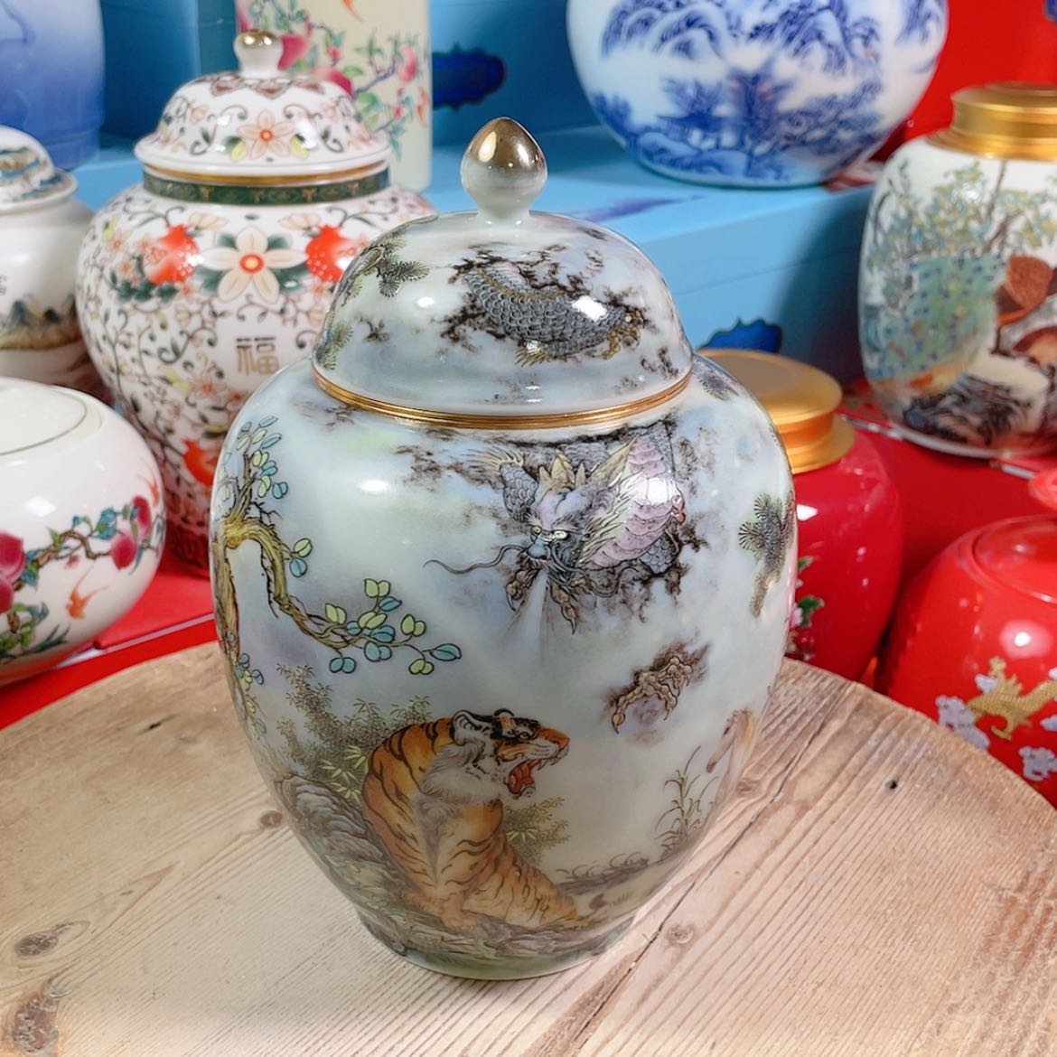 【闪购商品】罐陶瓷茶叶罐密封罐