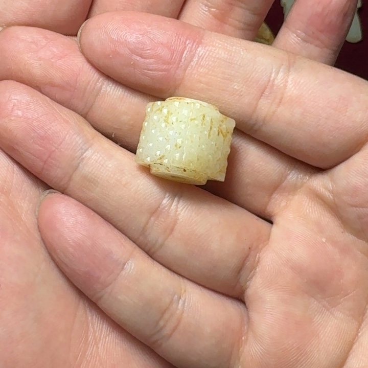 星***^和田玉未镶嵌挂件