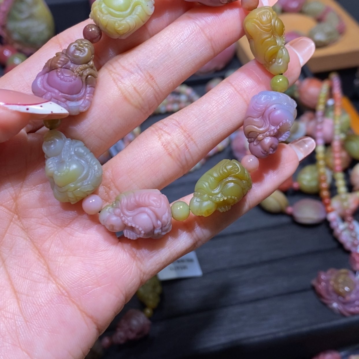 【闪购商品】玛瑙/玉髓手串未镶嵌月*盐源玛瑙