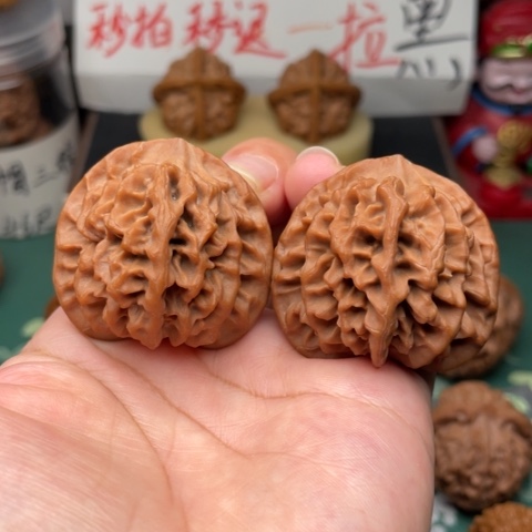 【闪购商品】把件文玩核桃40全品秦闷