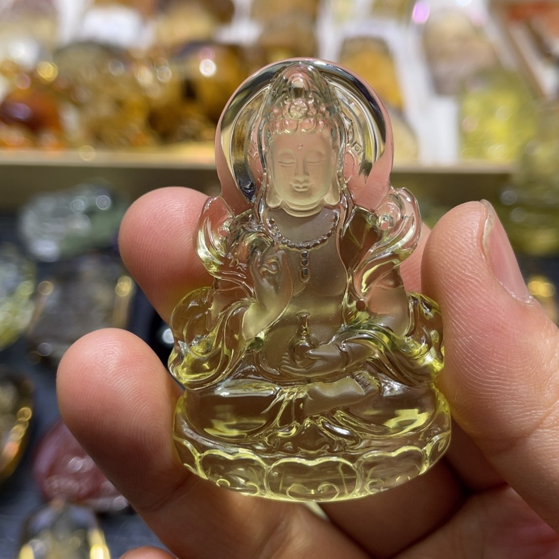 水晶颈饰未镶嵌定制