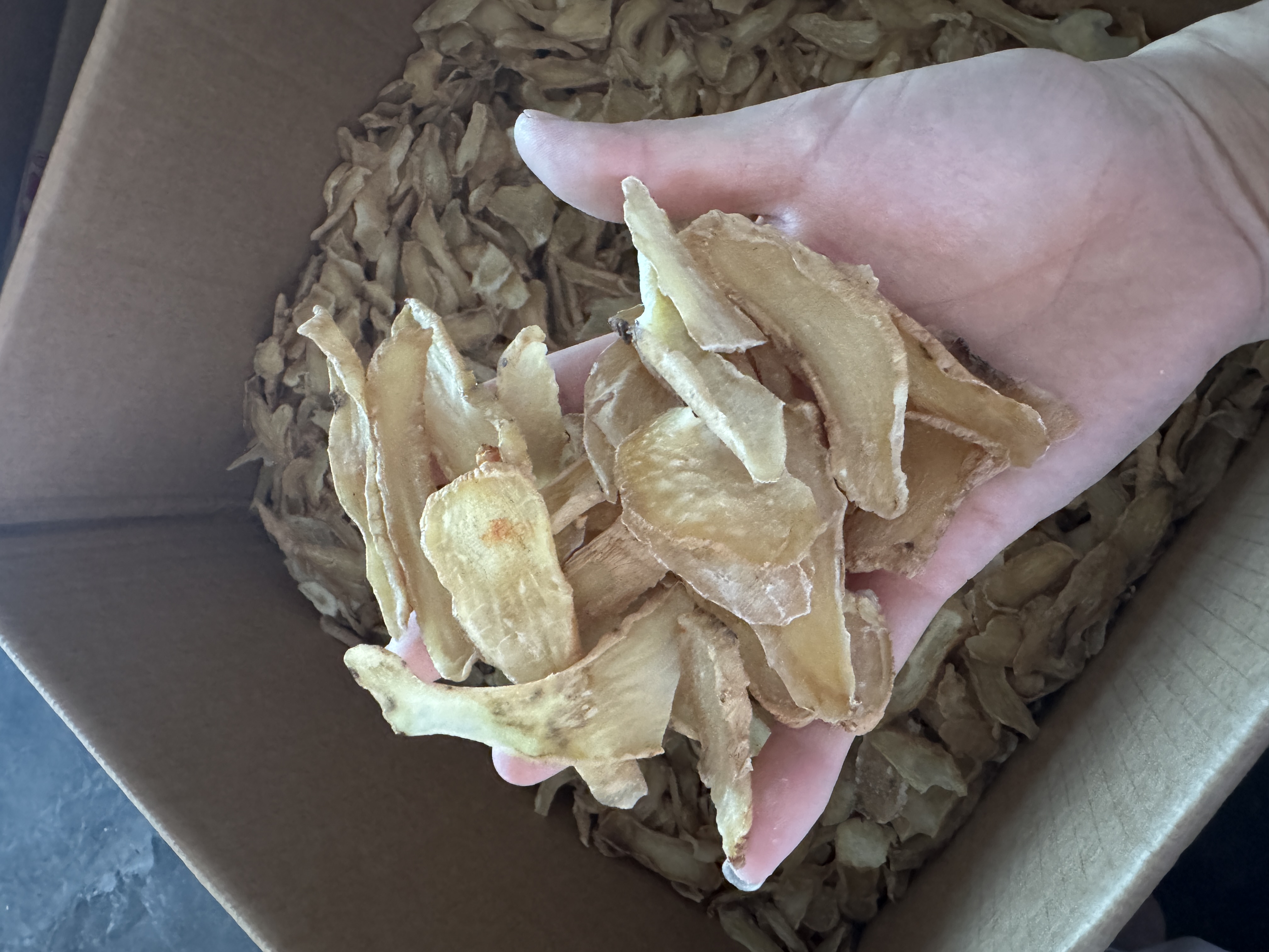 云南昭通无硫天麻小片250~500克包邮