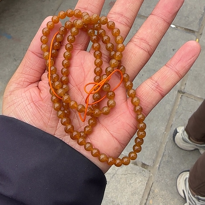和田玉（糖玉）颈饰未镶嵌卡6
