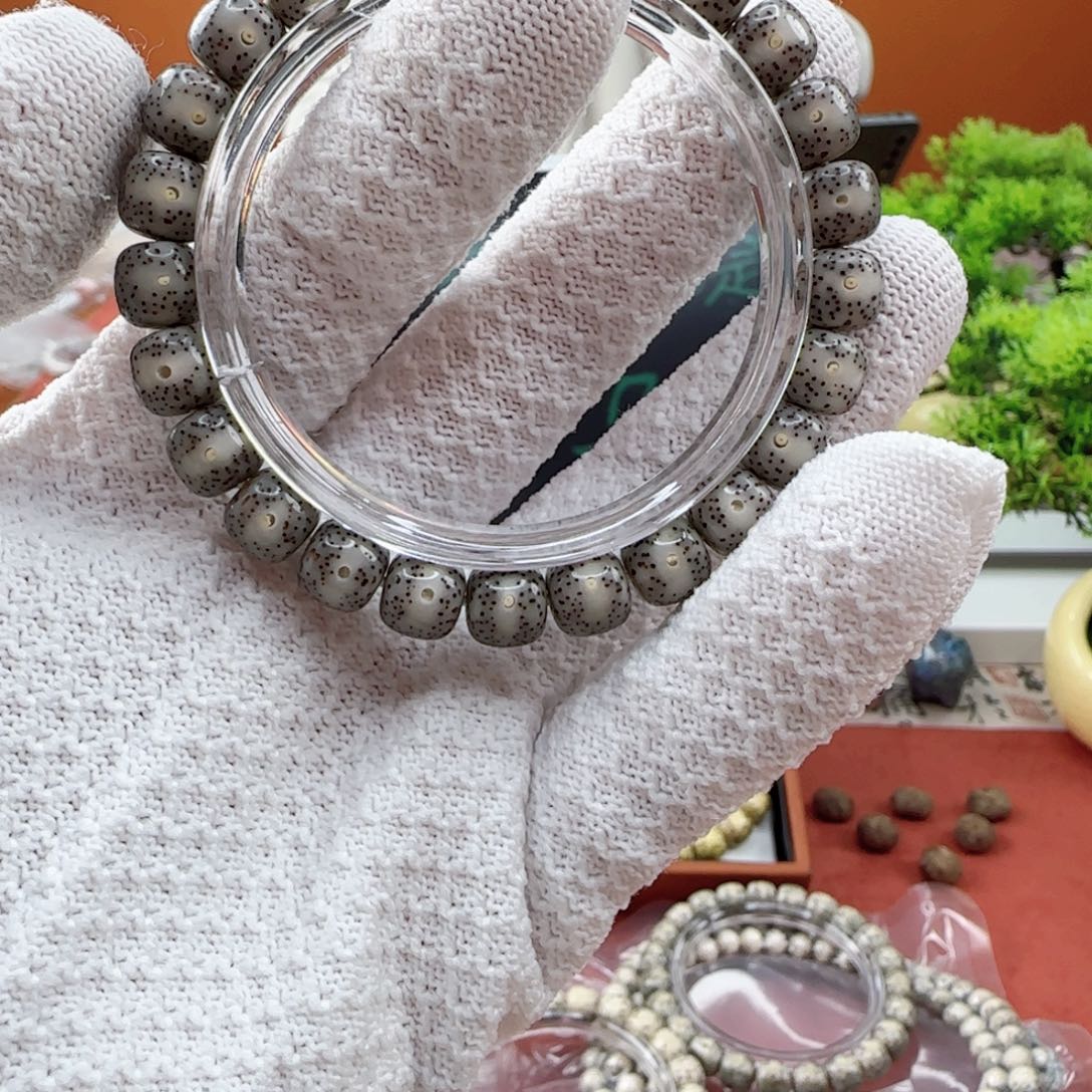 星月菩提手串黑冰S55