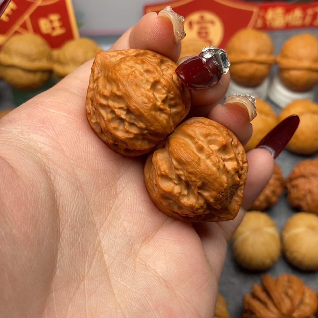 文玩核桃把件龙鳞