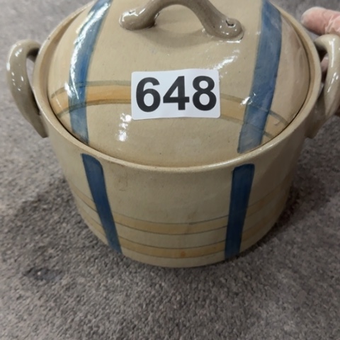 ༄***࿐泥塑砂锅一只微瑕品