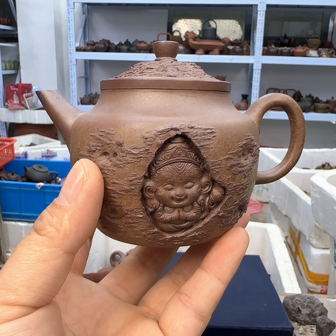 紫砂茶壶宜兴紫砂壶瑕疵