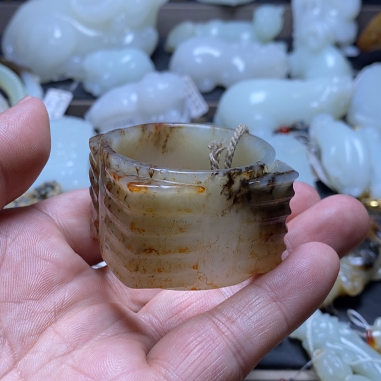 【闪购商品】和田玉（糖玉）颈饰未镶嵌