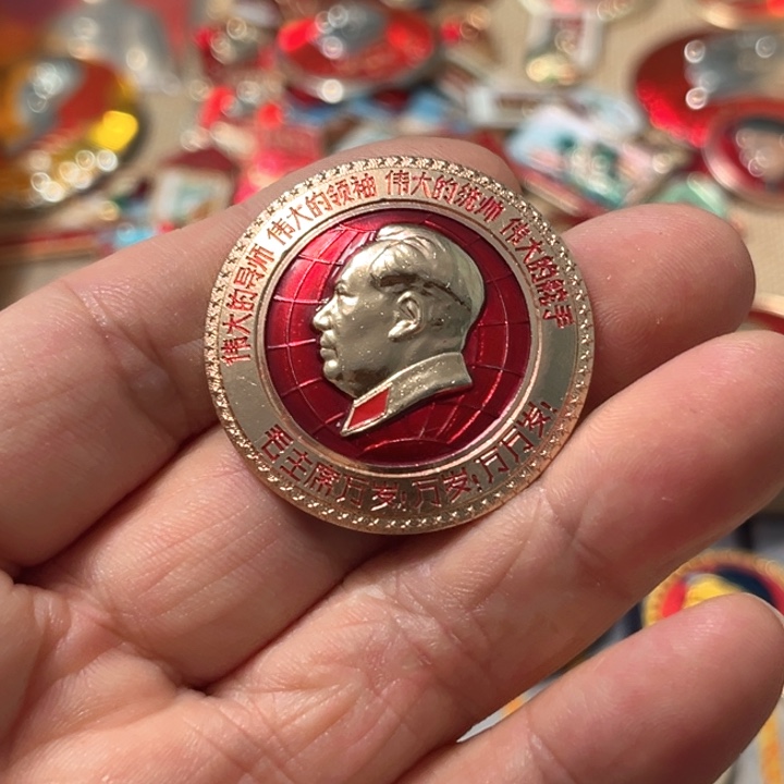 水***镇其他普通金属普通纪念章一个