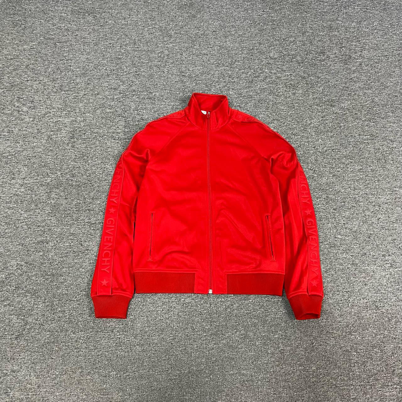 99新 AMIPARIS Givenchy 纪梵希 红色 串标Logo 校服外套 40码