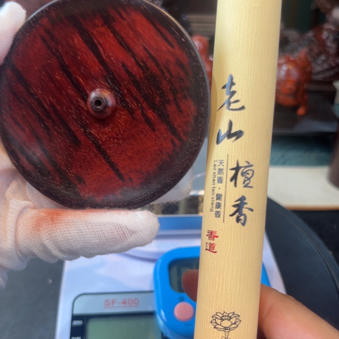 印度小叶紫檀手把件