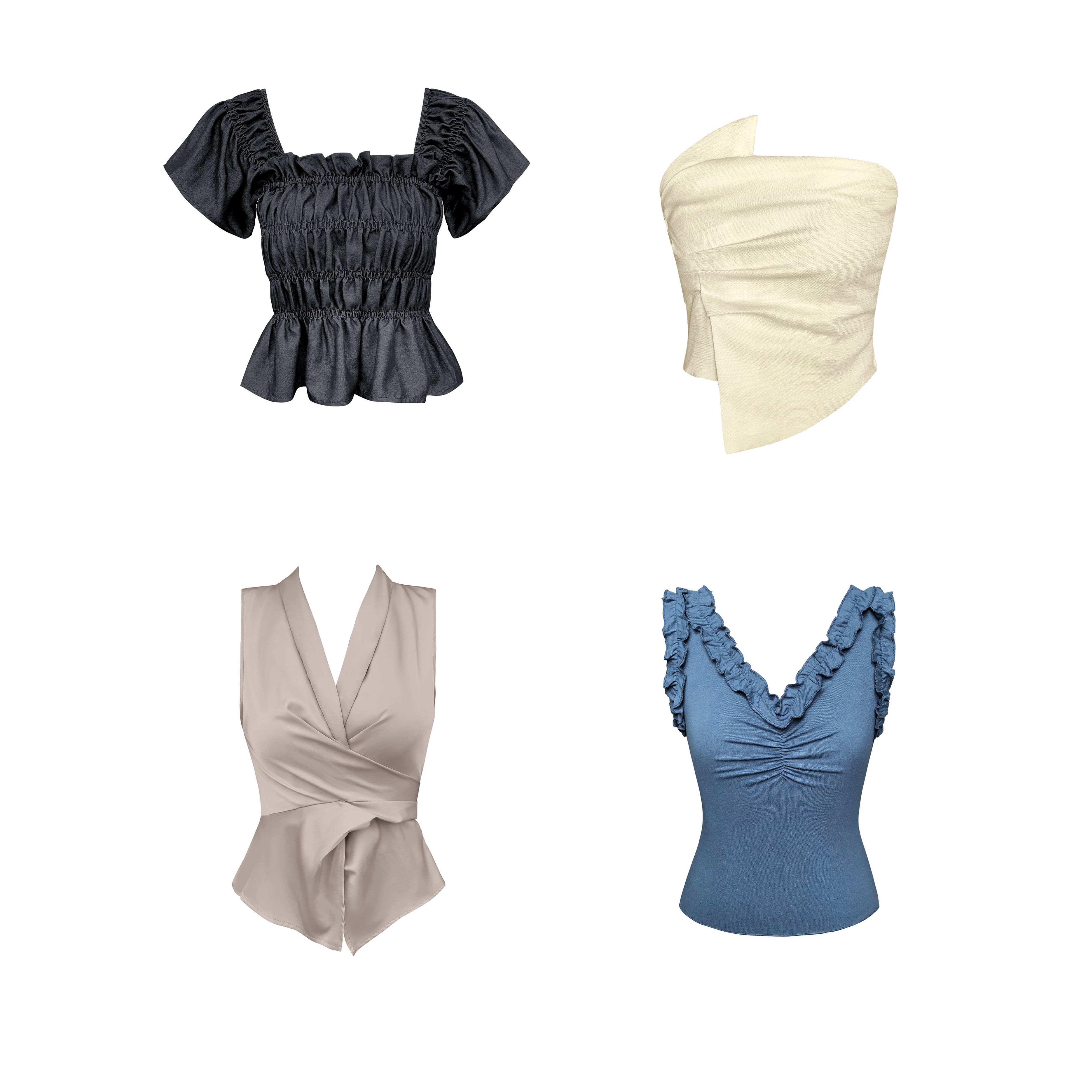 申01-申10 【MOREE】开库存前记号编再拍-T恤毛衣连衣裙