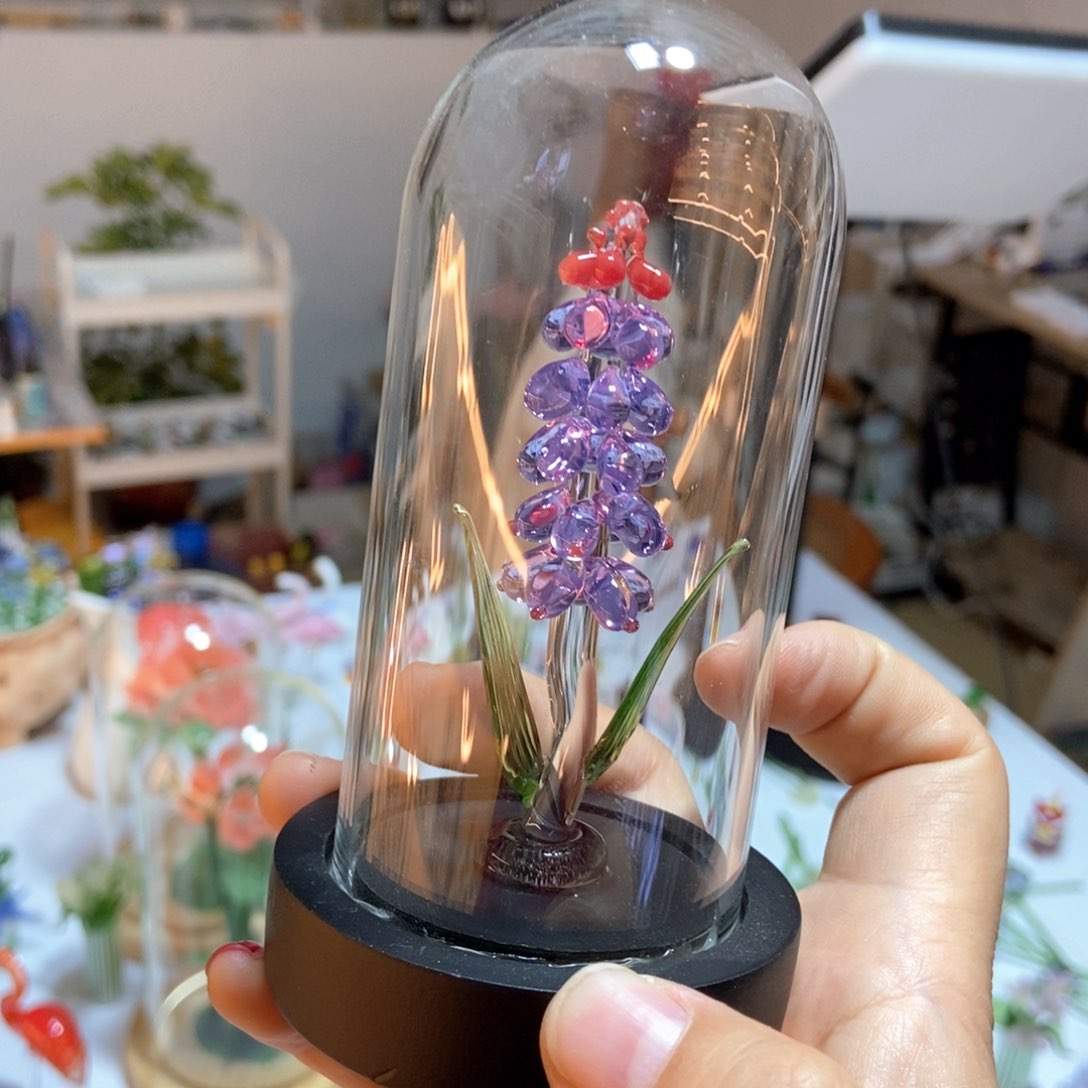 琉璃手工艺品风信子