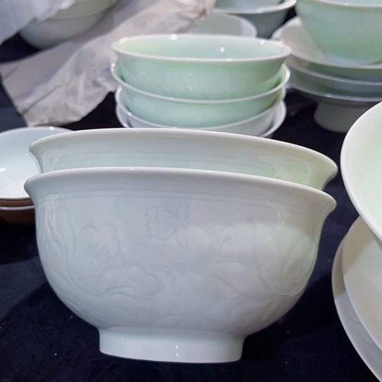 景德镇瓷器精品陈列面碗2个