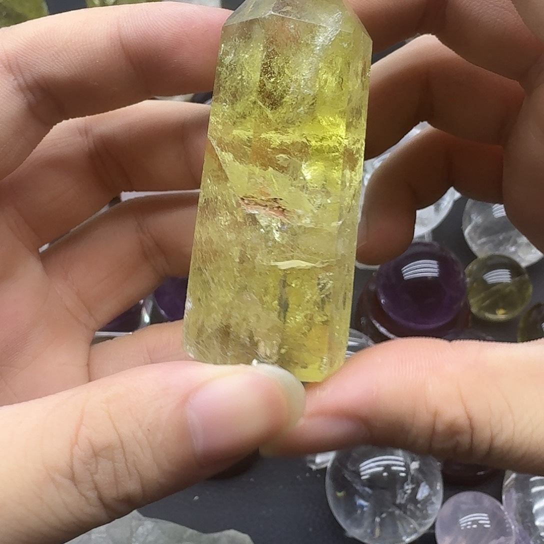 未镶嵌珠宝半成品黄晶
