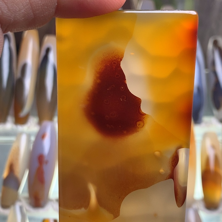 玛瑙/玉髓颈饰未镶嵌101