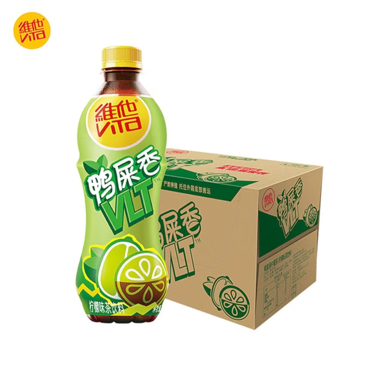 维他鸭屎香柠檬茶500ml*15柠檬茶饮料风味饮品水果茶瓶装饮料