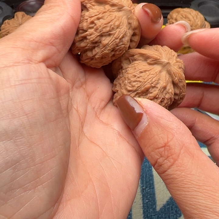 桃核吊坠文玩核桃雪麒麟39