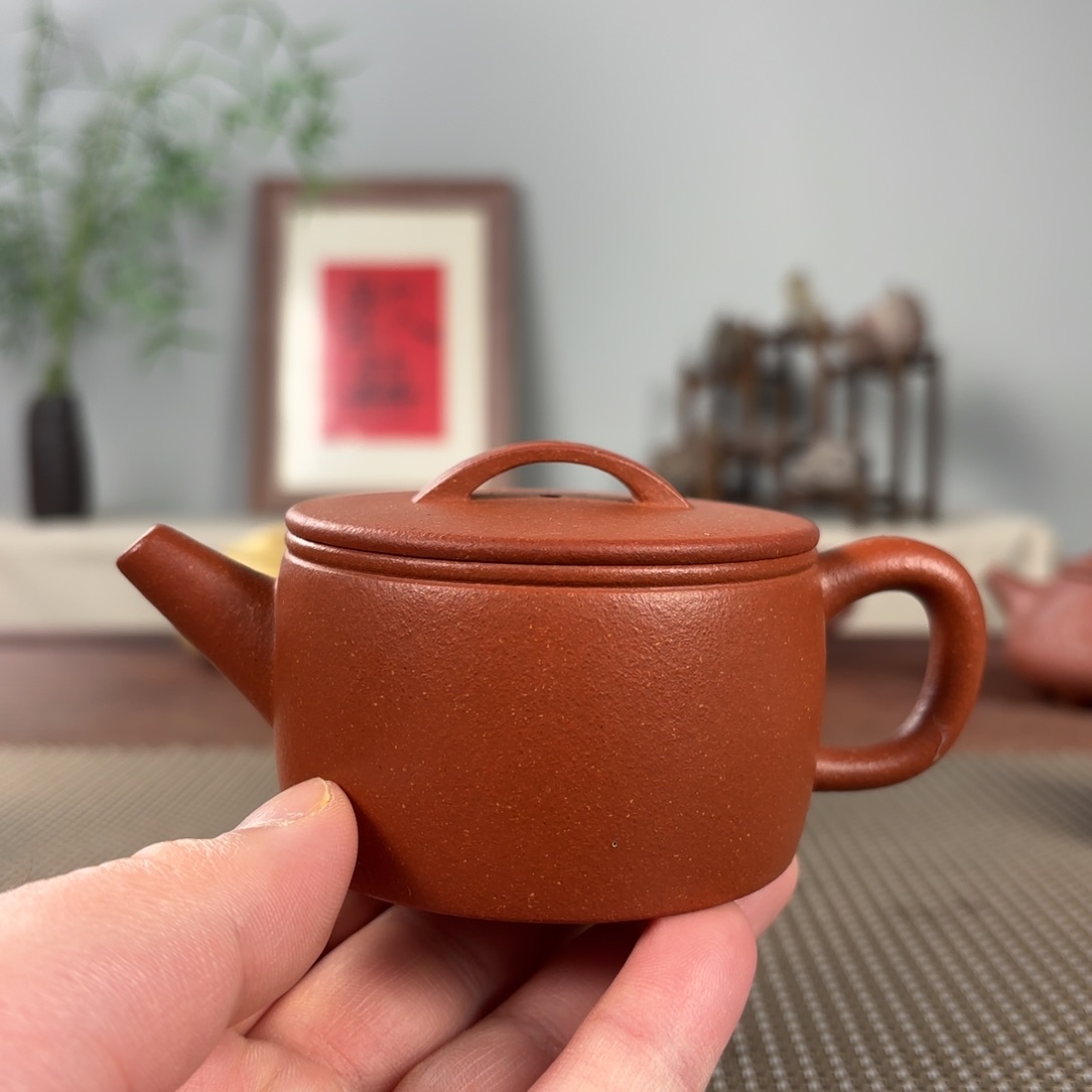 紫砂茶壶黄龙山原矿紫砂壶150