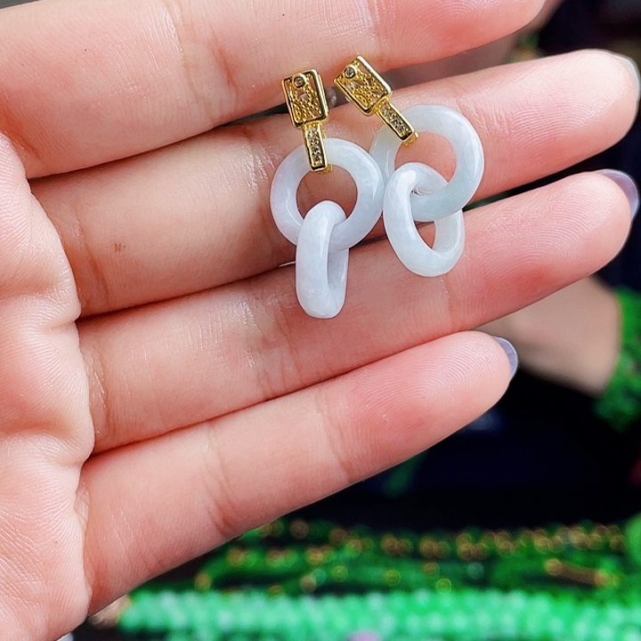 翡翠银S925镶嵌颈饰多样性