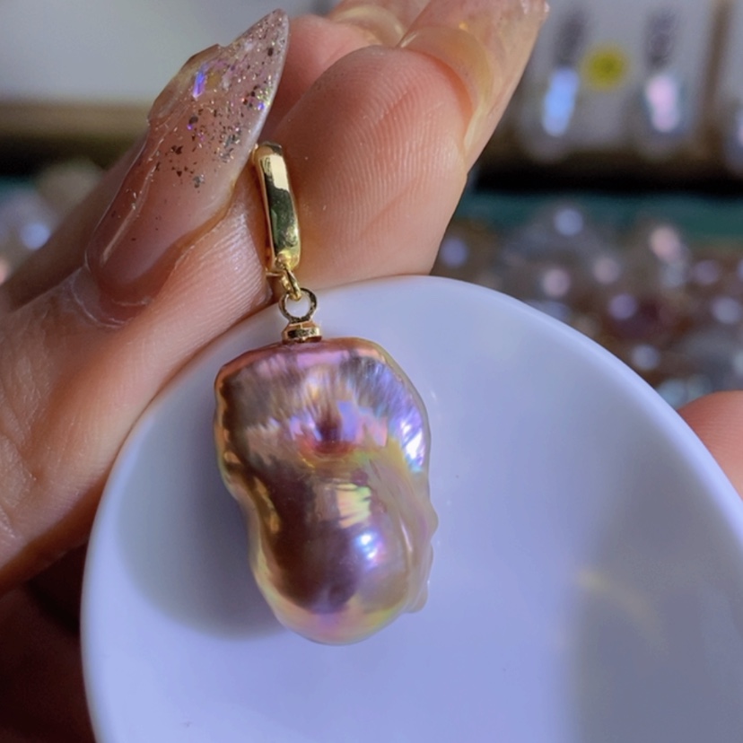 【闪购商品】淡水珍珠天然淡水珍珠合金