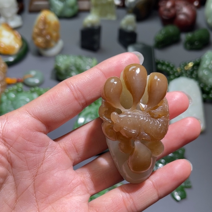 和田玉挂件未镶嵌