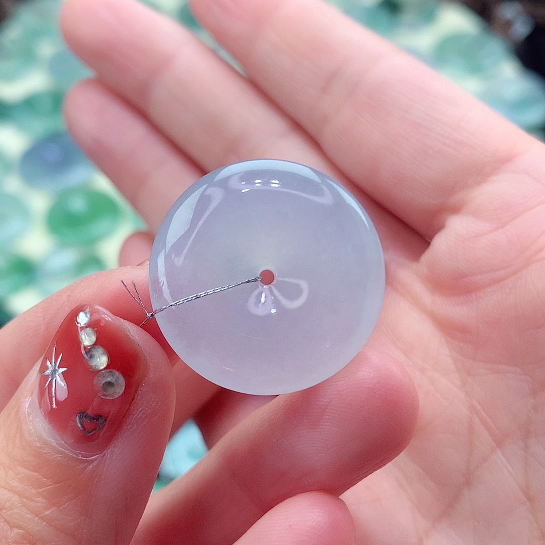 翡翠颈饰未镶嵌16尺寸23.1/5.8