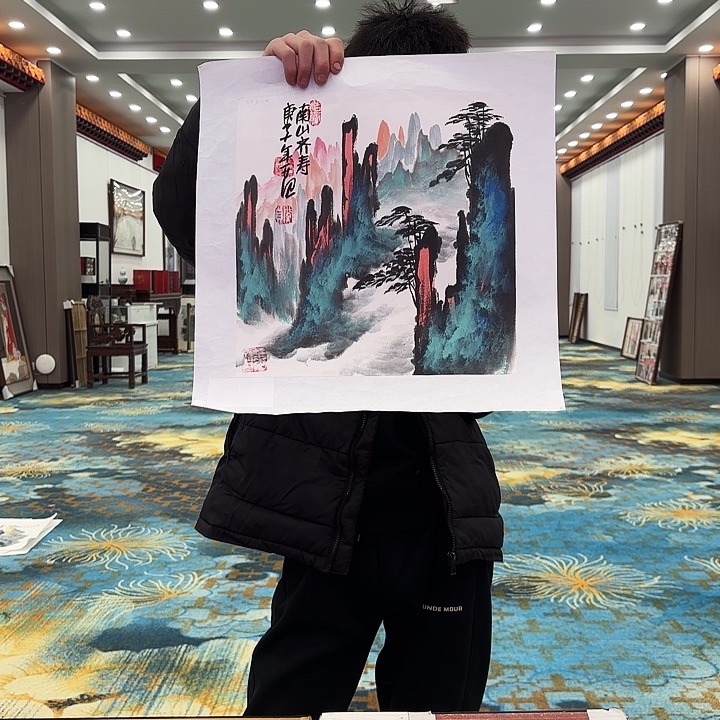 国画姜国华先生国际原作