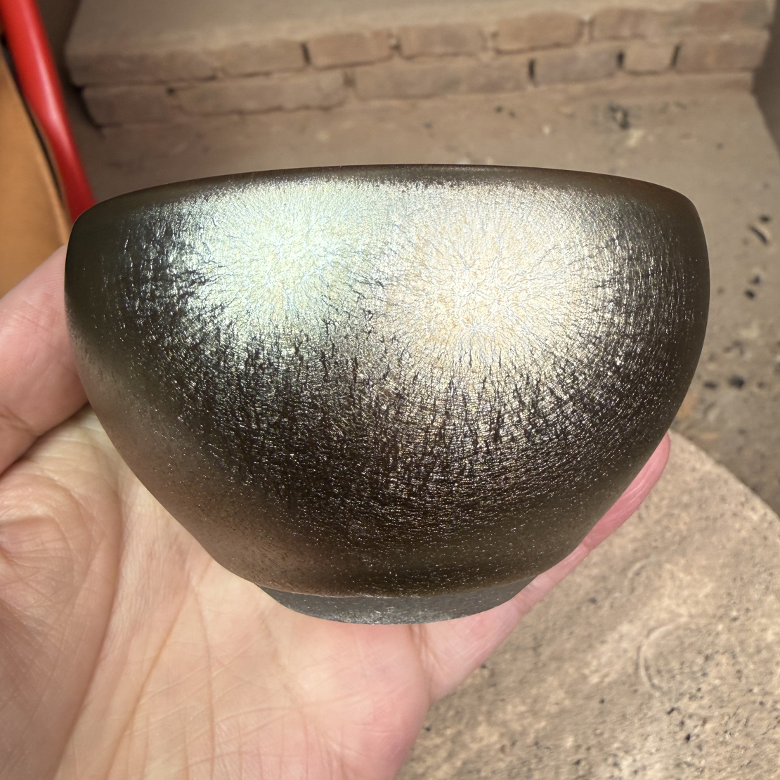 建盏主人杯【极光幻彩金钵】电烧专用茶具