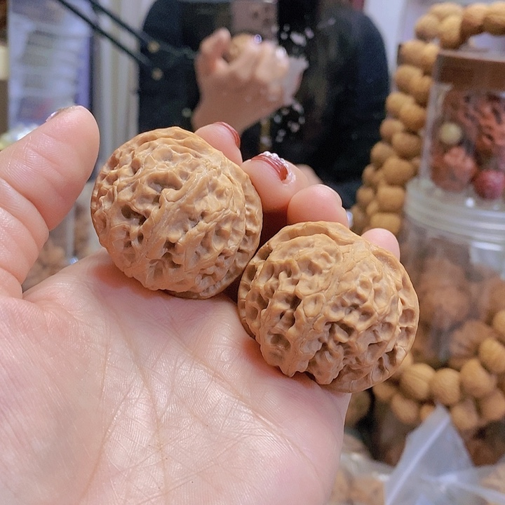 【闪购商品】文玩核桃把件41.5苹果