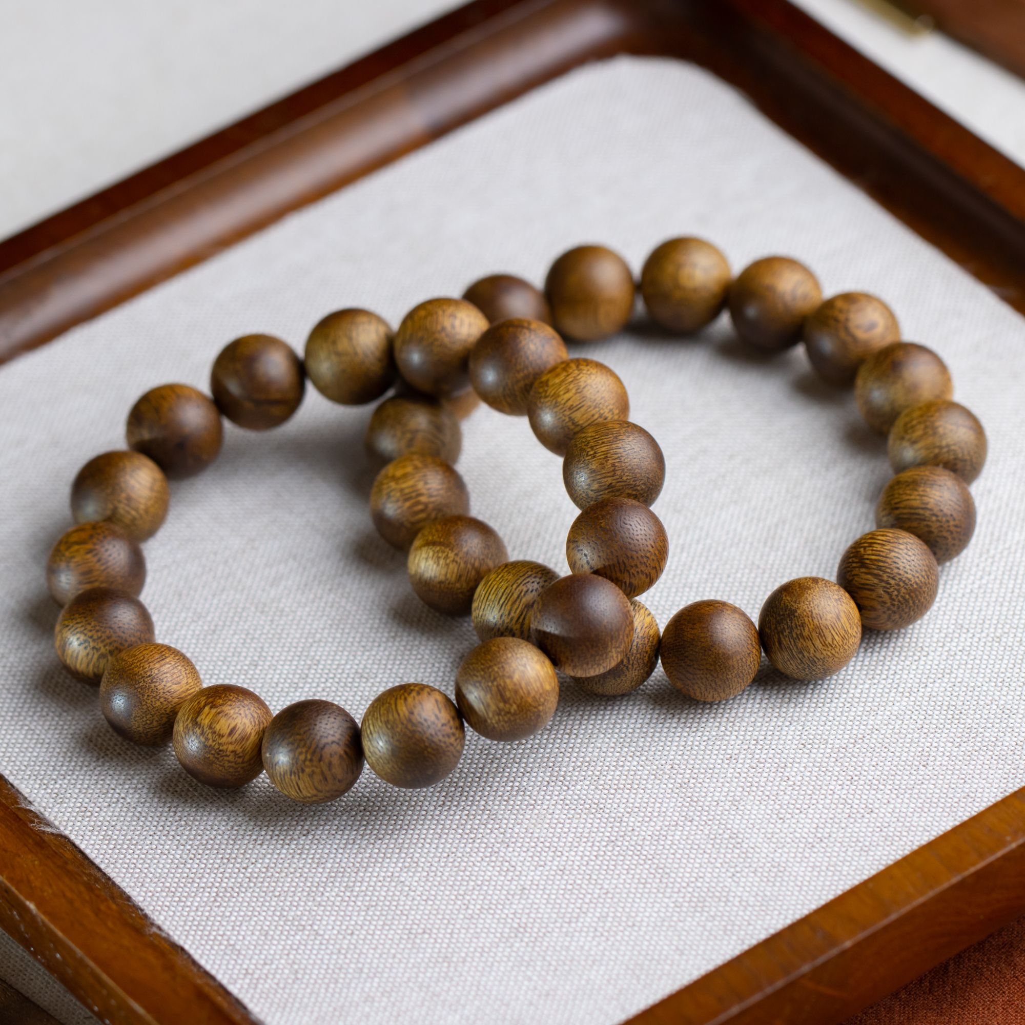 沉香沉香圆珠单圈手串（多样性发货 发其一）