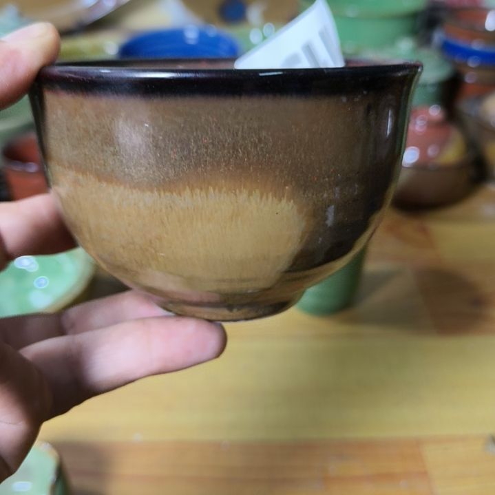 瓷片磁州窑陶瓷杯盘碗壶有瑕疵